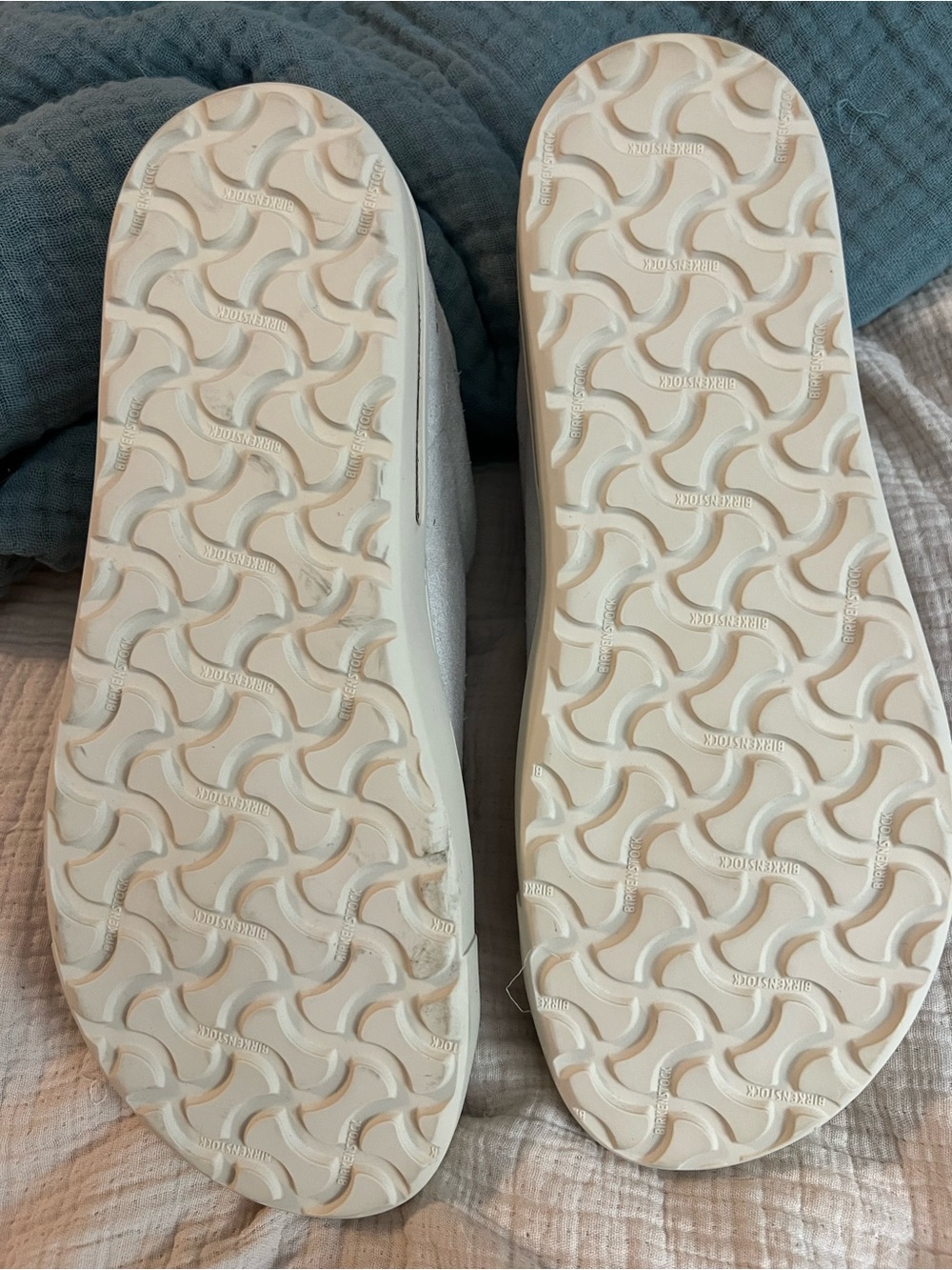 Birkenstock Bend Low Antique White Athletic Shoes Box Label - Picture 7 of 7